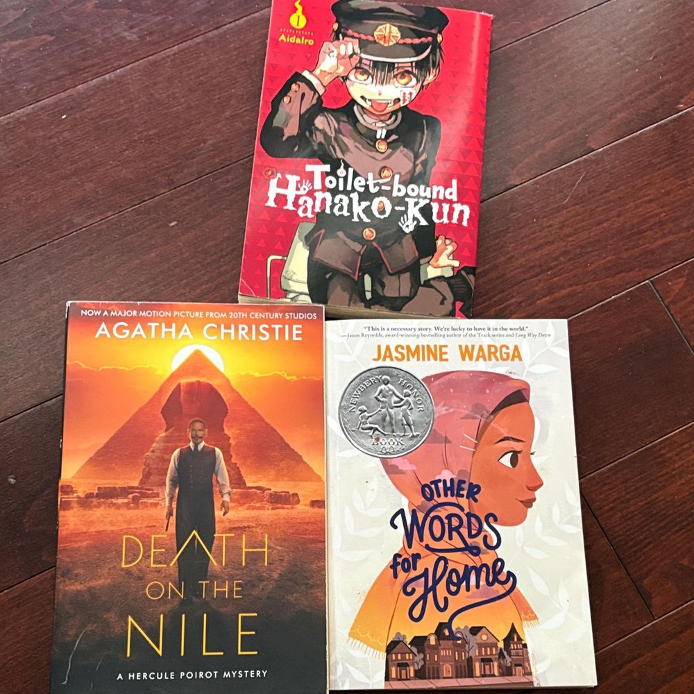 Books $10 each